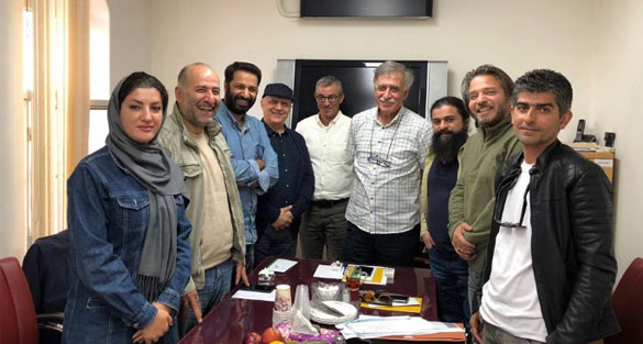 Meeting with board of directors of Iranian Cinema house